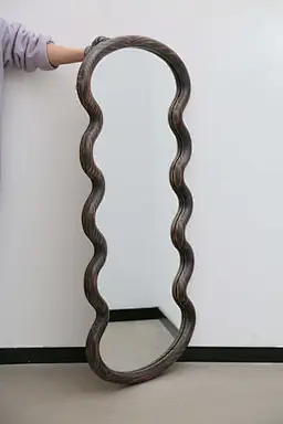 Flowing Contour Accent Mirror shot in factory